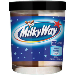 Видове Млечен Milky Way течен шоколад 200 гр.